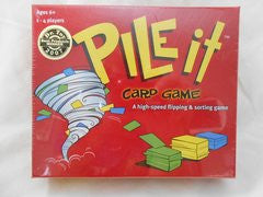Pile it Card Game; A high-speed flipping and sorting Game