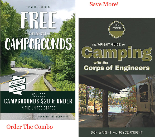 <h2><span style="color: #ff0000;">Combo Offer!</span></h2>  Guide to Free and Low Cost Campgrounds & Camping with the Corps of Engineers